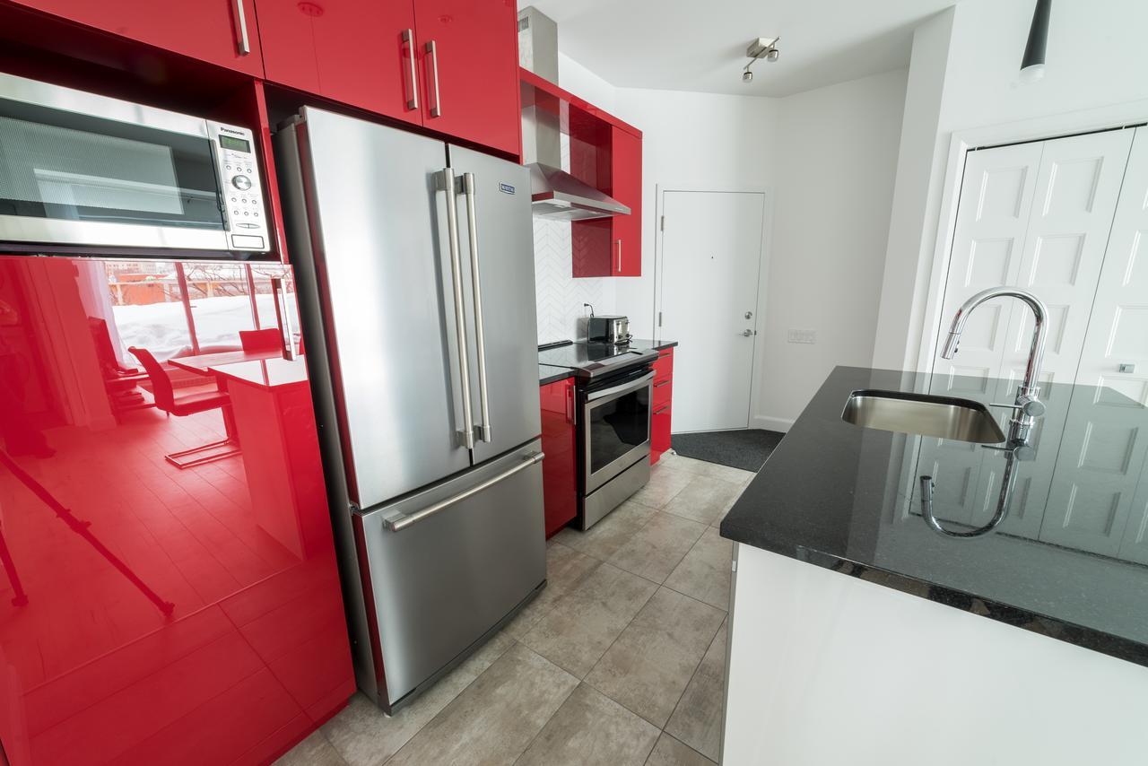 Aux Havres Urbains - Le Penthouse Du Kameleon Apartment Québec Exterior foto