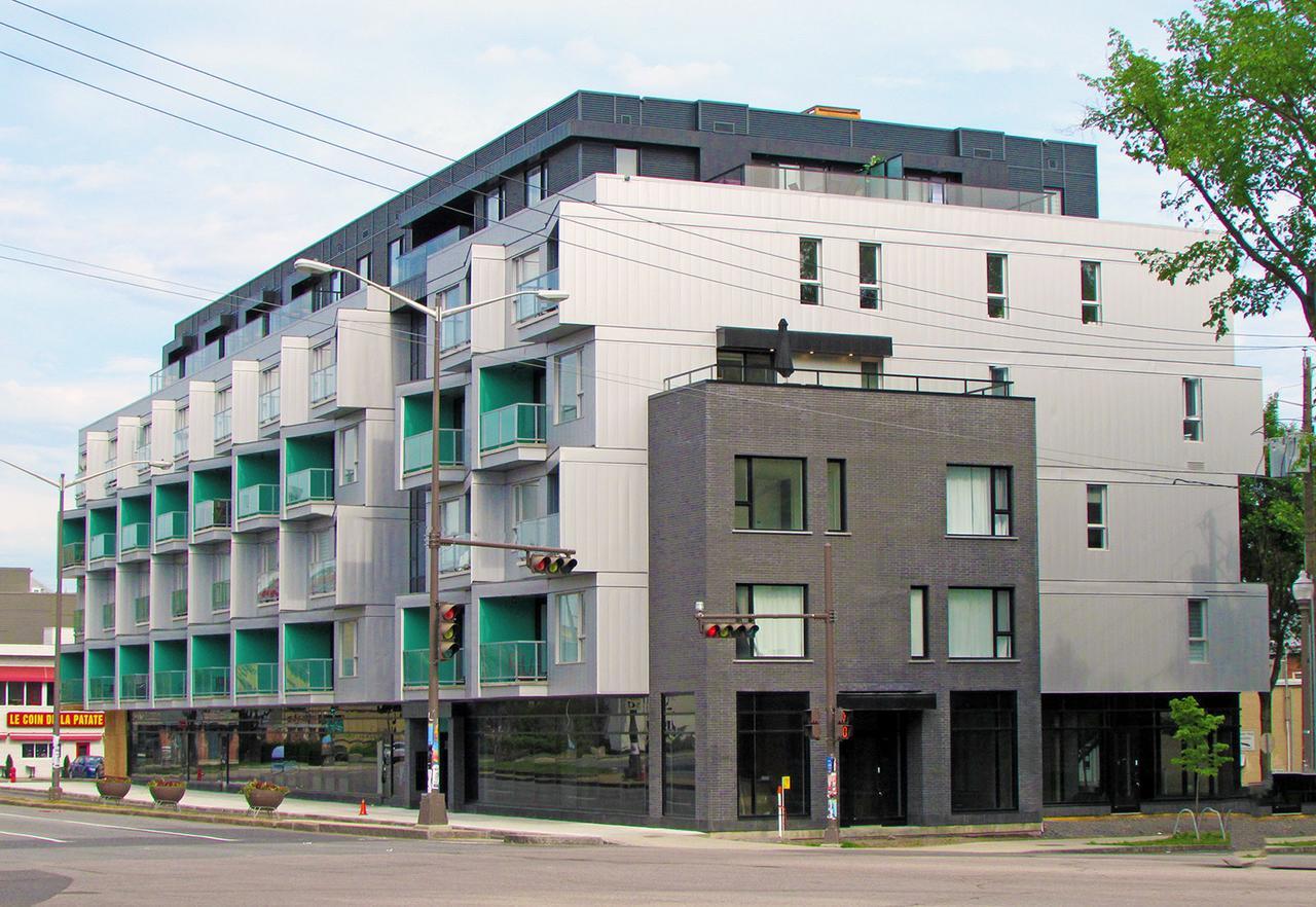 Aux Havres Urbains - Le Penthouse Du Kameleon Apartment Québec Exterior foto