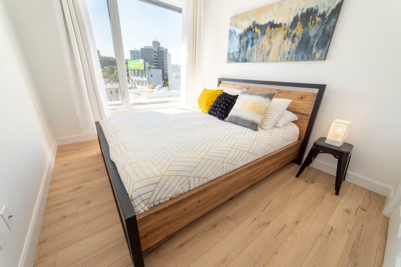 Aux Havres Urbains - Le Penthouse Du Kameleon Apartment Québec Exterior foto