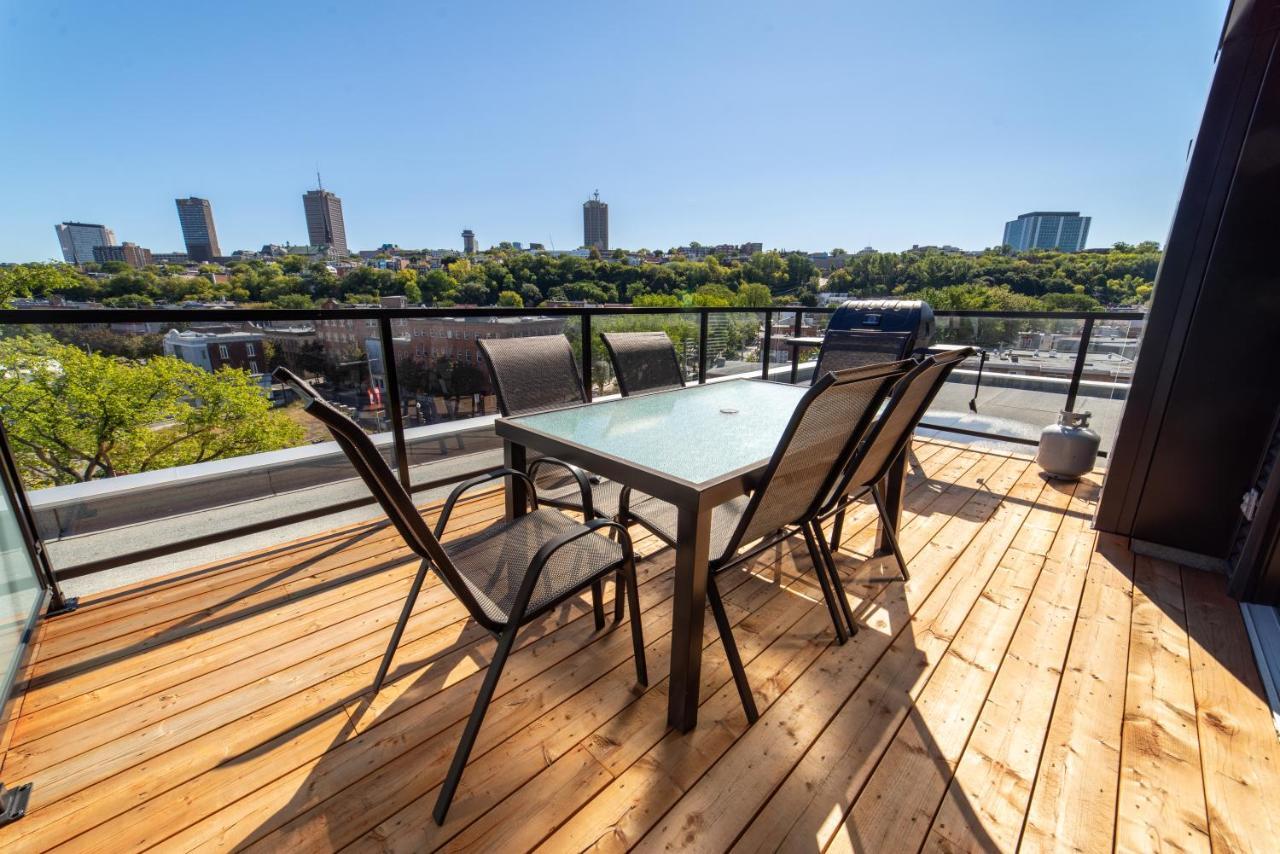 Aux Havres Urbains - Le Penthouse Du Kameleon Apartment Québec Exterior foto